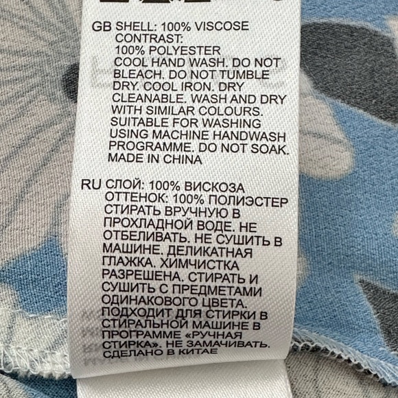 NEW $265 Reiss Square Neck Floral Midi Dress - Picture 10 of 11